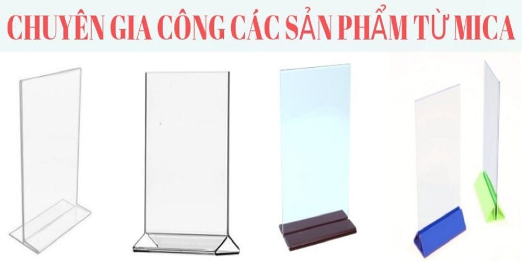 Sản phẩm gia công mica tại xưởng SDC